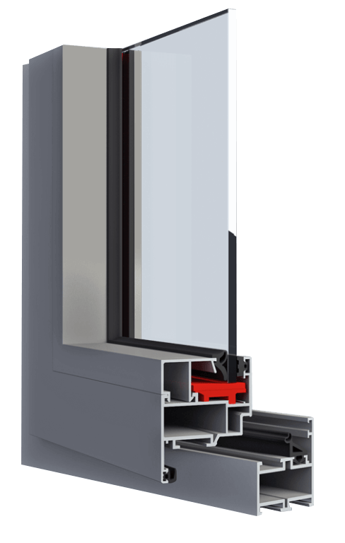 Okno aluminiowe - ALUPROF MB-45